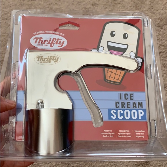 Kitchen Stainless Steel Cylindrical Ice Cream Scoop Poshmark